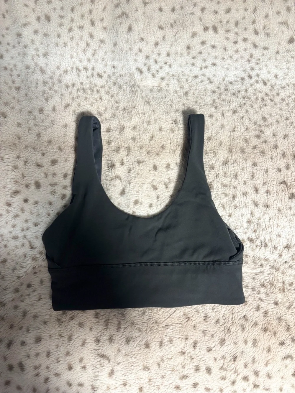 lululemon Black Align Sports Bra, has some pilling